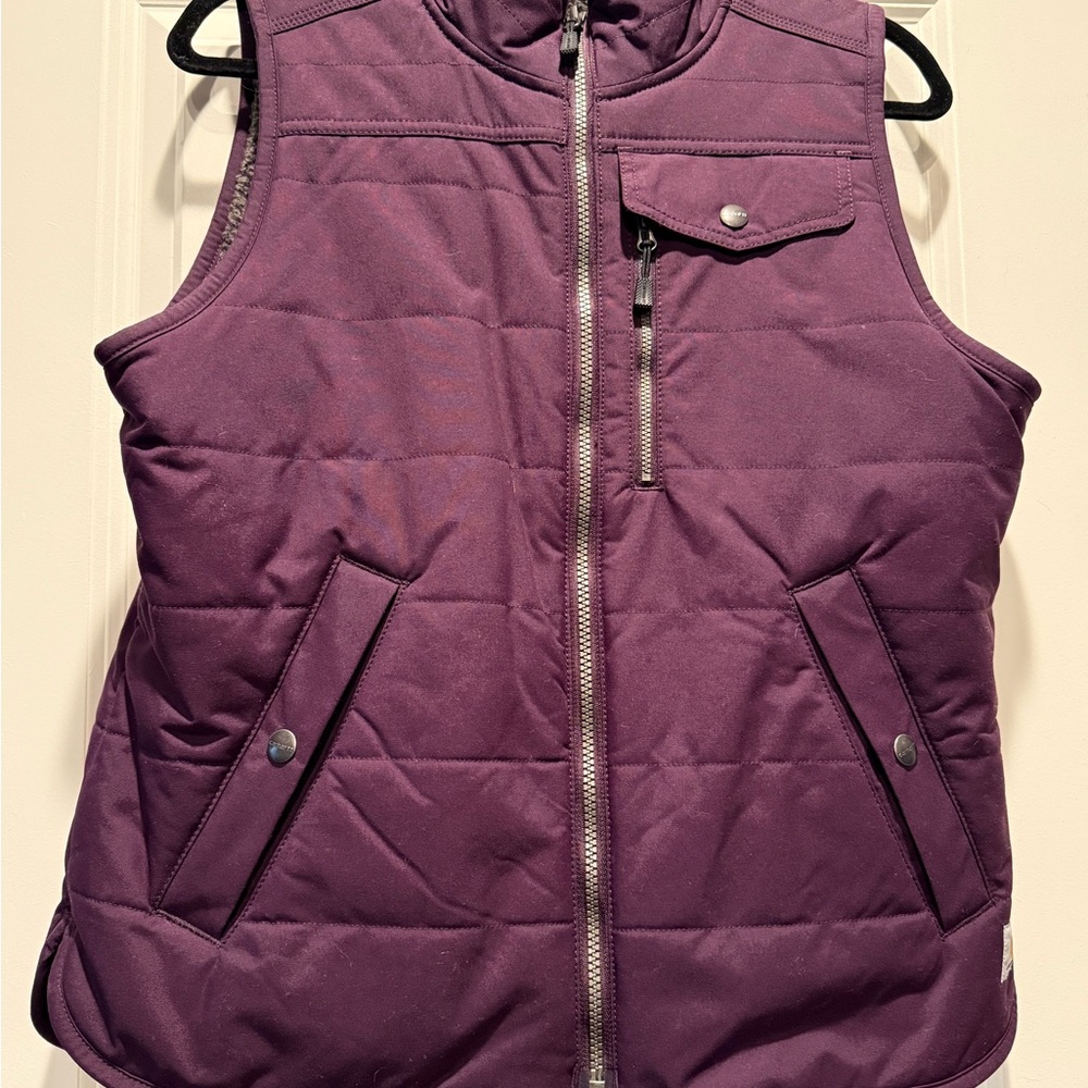 Carhartt Women's Dark Purple Reversible Vest